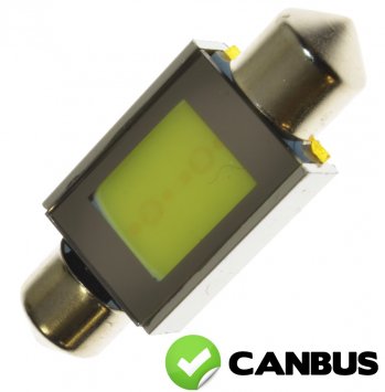 Indbygget lampe 36 mm lang