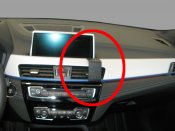 Mobilholder til BMW X2 fra 2018-2023