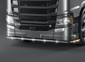 Frontrør i rustfrit stål til Scania C20 S/R fra 2017-