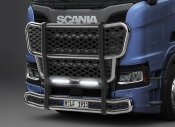 Frontbeskyttelse i ABS-plast til Scania C20