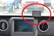 Mobilholder Jeep Wrangler fra 2018-