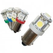 Diodelampe 12V 5xSMD BA9s