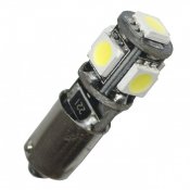 Diodelampe 12V 5xSMD Canbus BA9s