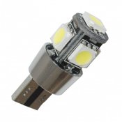 Diodelampe 12V 5xSMD Canbus W5W