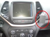 Mobilholder Jeep Cherokee fra 2014-
