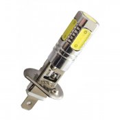 LED-lampe 12V 4xLED Xenon hvid H1