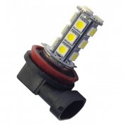 LED-lampe 12V 18xSMD Hvid H8
