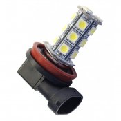 LED-lampe 12V 18xSMD Xenon hvid H8