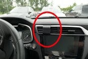 Mobilholder MG ZS EV fra 2020-