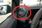 Mobilholder til Mercedes GLA fra 2020-