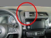 Mobilholder Nissan Leaf fra 2017-