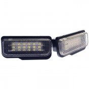 LED-nummerpladelys til Mercedes W203, W211 og W219