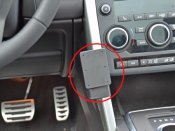 Mobilholder Land Rover Discovery Sport fra 2014-2019