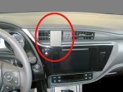 Mobilholder Toyota Auris fra 2016-2019