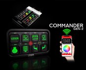 LEDSON Commander | Fjernbetjent relæboks | 12/24V