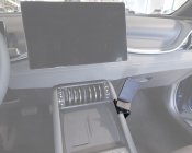 Monteringsbeslag (Basisdel) til mobilholder til BYD Atto 3 fra 2026-