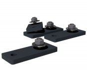 Forskydningsbeslag - Adapter til flytning af ekstralys 4-pak