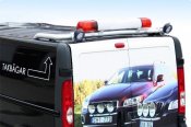 Bageste tagbøjle Trafic (Renault) fra 2015-