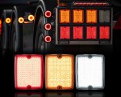 Breeze X2 Retro LED Baklygte med Multifunktion 10-48V