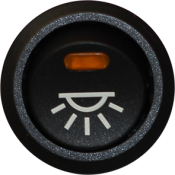 Afbryder/trykknap/knap 12V | Indvendigt lys