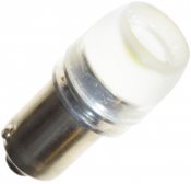 Diodelampe 12V 1xDiode Xenon hvid BA9s