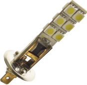Diodelampe 24V 12xSMD Xenon hvid H1