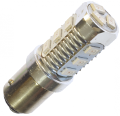 Diodelampe 24V 12xDiode Hvid BA15s