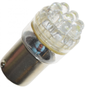 Diodelampe 24V 8xDiode Xenon hvid BA15s