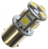 Diodelampe 24V 8xDiode Xenon hvid BA15s