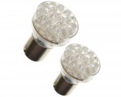 Universelle BAY15d/P21/5W Røde LED-pærer med 24 Dioder – For Optimal Belysning