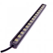 Diodebånd 12V 15xDiode 16 cm Xenon hvid