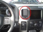 Mobilholder Dodge Ram fra 2013-2018