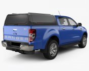 Ladkassekappe Ford Ranger Double Cab fra 2012-2023