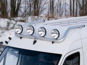 Forreste tagbøjle i aluminium til Mercedes-Benz Sprinter H2 2006-