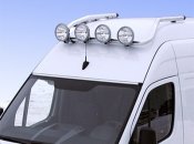 Forreste tagbøjle i aluminium til Mercedes-Benz Sprinter H3 2006-2018