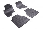 Gummimåtter Nissan Navara (D40 dobbeltkabine) fra 2005-2009