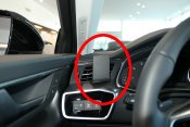 Mobilholder til Audi A6 fra 2019-