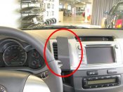 Mobilholder til Toyota Hilux 2012-2016