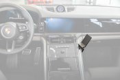 Mobilholder Porsche Panamera fra 2024 og nyere | Til montering til højre for midterkonsollen