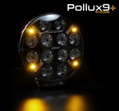 Pollux9+ Strobe | LED Extra Light med indbygget strobe | 218 mm (9") - 120W