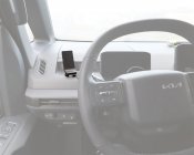 Mobiltelefonholder Kia PV5 Passager 2025- | Til montering til venstre for rattet