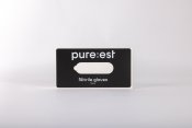Pureest Ekstra lange nitrilhandsker - Sort - 25 stk.