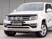 Frontbøjle til 3 ekstra lygter Volkswagen Amarok fra 2010-2020