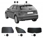 Solskærm Audi A3 Sportback fra 2012-2020