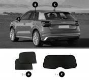 Solskærm Audi Q2 fra 2017-