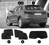Solskærm Audi Q3 fra 2012-2018