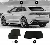 Solskærm Audi Q8 fra 2018-
