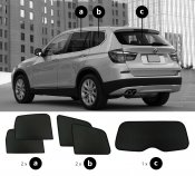Solskærm til BMW X3 fra 2010-2017