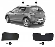 Solskærm Dacia Sandero fra 2013-2020