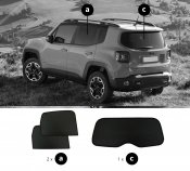 Solskærm Jeep Renegade fra 2014-